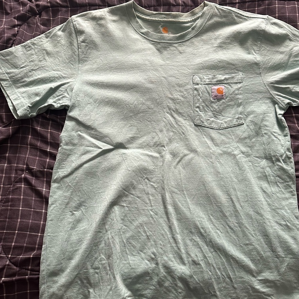 Carhartt Men's Light Green Short Sleeve Tee